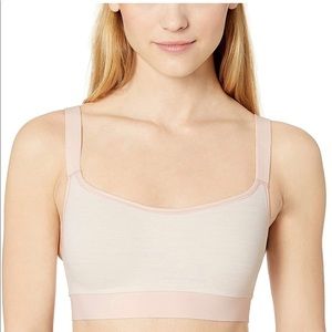 Sports Bra Reversible Wireless Bra, Moisture-Wicking, SmoothTec Wirefree XL